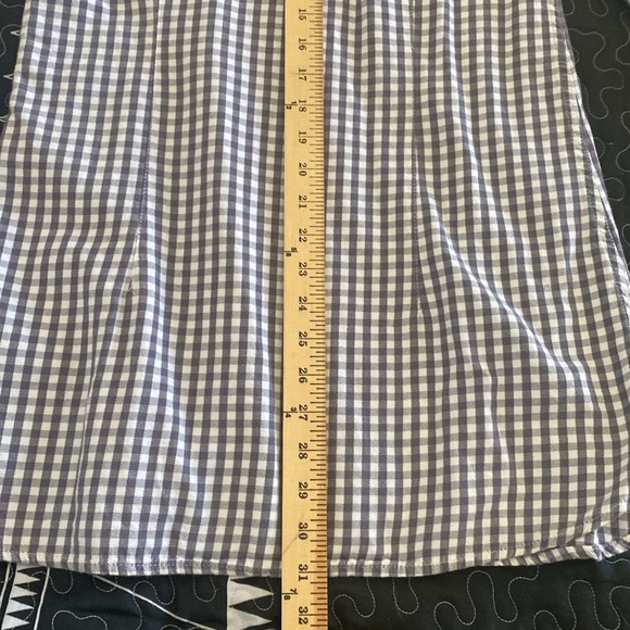 LEVI’S Women’s Western Pearl Snaps Checkered Shirt Dress Size S - Picture 11 of 12